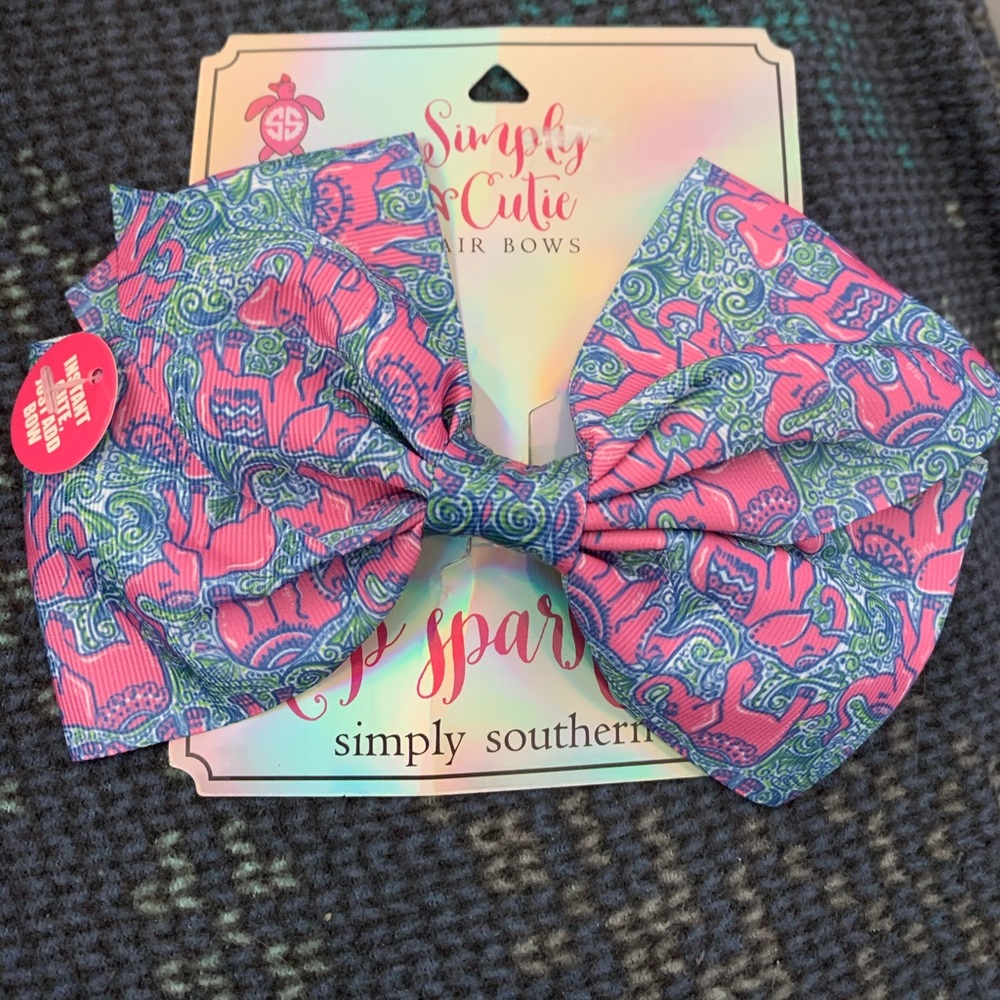 Simply southern hair bow NWT